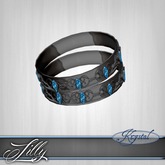 ::: Krystal ::: Lilly - Bracelet - Wrought Iron