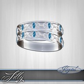 ::: Krystal ::: Lilly - Bracelet - Silver