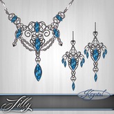 ::: Krystal ::: Lilly - Jewelry Set - Wrought Iron