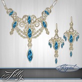 ::: Krystal ::: Lilly - Jewelry Set - Gold