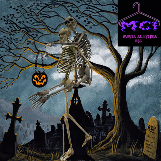 Mystic Piggy Back Skeleton Complete Avatar