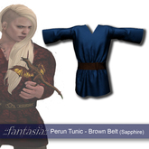 ::Sf:: Perun Tunic - Brown Belt (Sapphire)