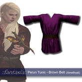 ::Sf:: Perun Tunic - Brown Belt (Amethyst)