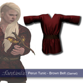 ::Sf:: Perun Tunic - Brown Belt (Garnet)