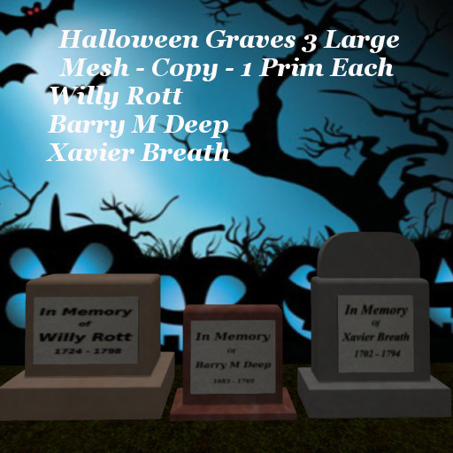 Halloween Graves 3 Large V2