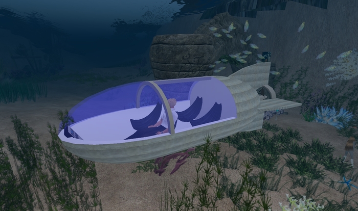 Rezer 4 man submarine - metal