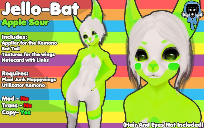 W.w.W - Apple Sour Jello-Bat