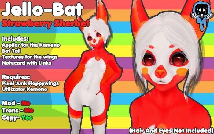 W.w.W - Strawberry Sherbet Jello-Bat
