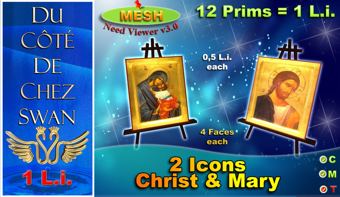 2 Icons - Mesh 1 L.i.
