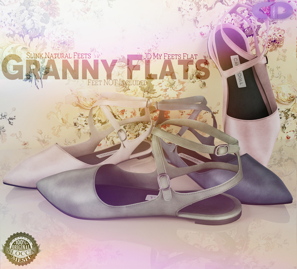 _CandyDoll_ DEMO Granny Flats (FEET NOT INCLUDED)