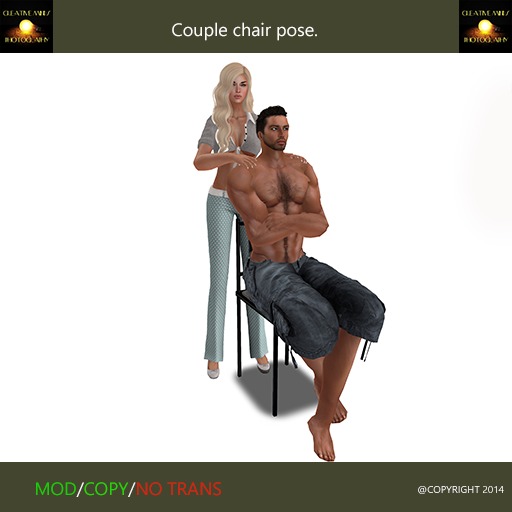 Couple Photo chair Simple .PS.273