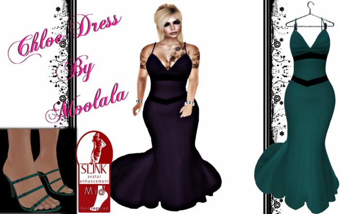~*Moolala*~Chloe Formal Teal MP