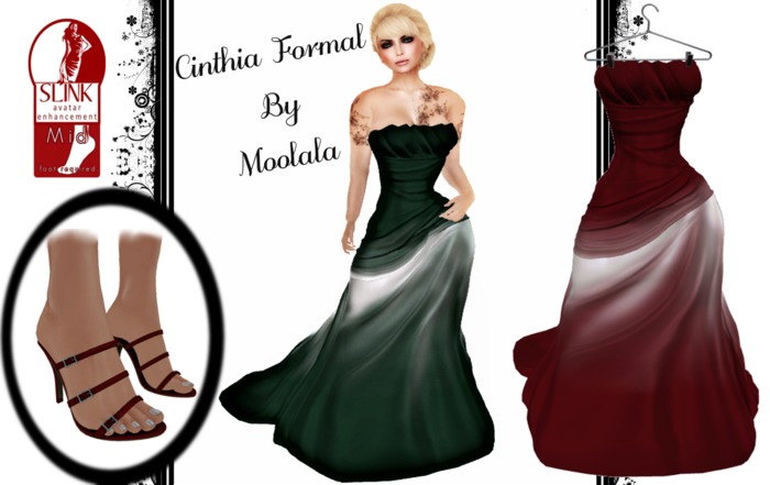 ~*Moolala*~ Cinthia Formal - White/Red MP