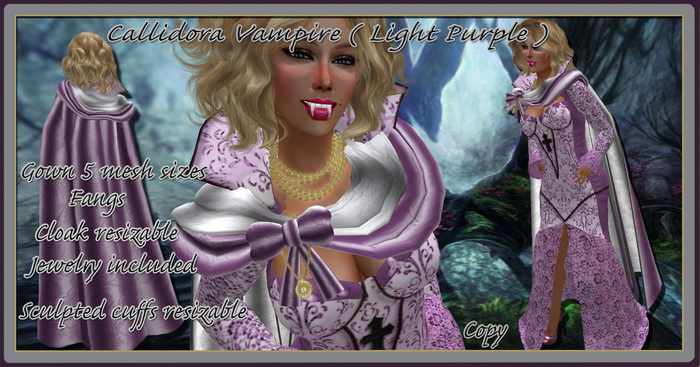Callidora Vampire ( light purple )