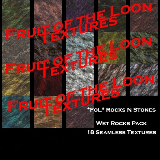 *FoL* Textures - Wet Rocks Seamless