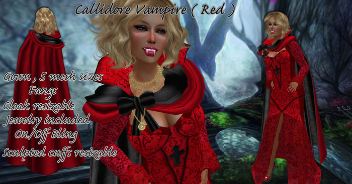 Callidora Vampire ( Red)