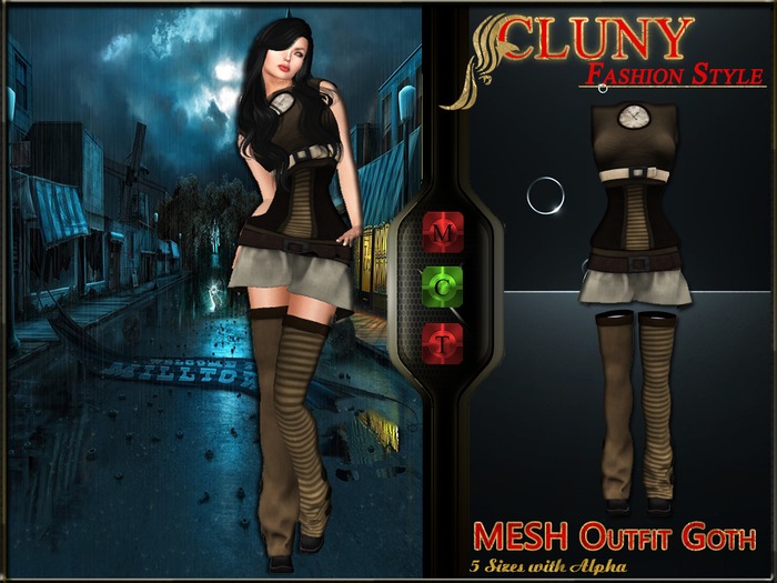 =C.F.S= Mesh outifit goth
