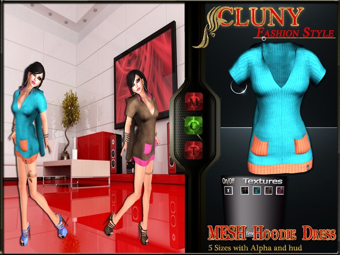 =C.F.S= Mesh Bunny Hoodie demo