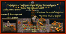 Autumn / Halloween High Striker Carnival Game