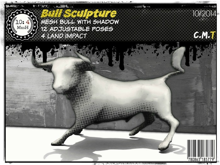 *10: 4 ~ MesH ~ Dark Crate Stool ~ Leather Duo (Bag)