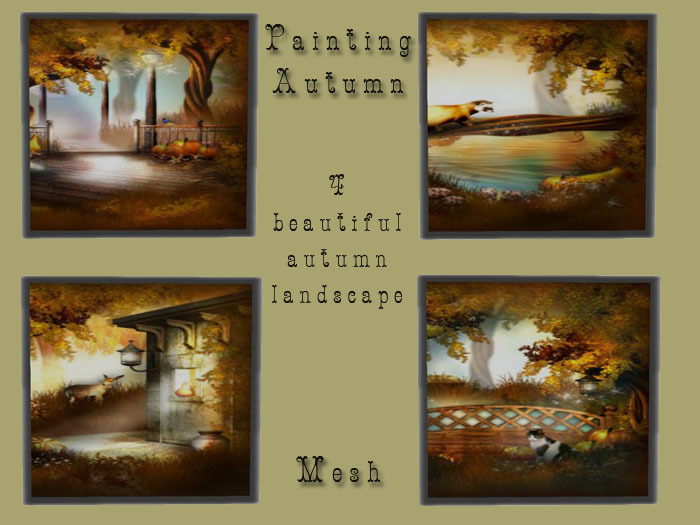 Painting - Autumn - Mesh