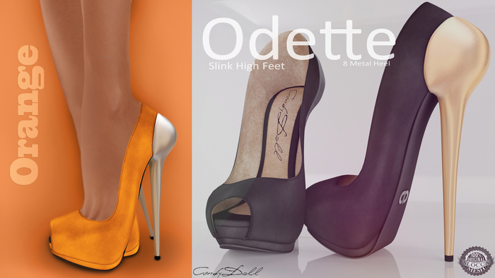 _CandyDoll_ Odette Orange