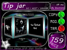 ** Tip jar ** for DJ / Host / Dancer / etc. ** Menu Driven**