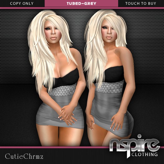 [Nspire] CutieChrmz-Tubed [GREY/BLK]