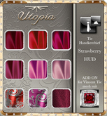 Utopia Vincent tie HUD Strawberry