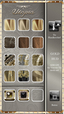 Utopia Vincent tie HUD GOLD