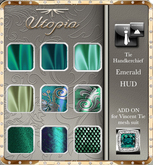 Utopia Vincent tie HUD Emerald