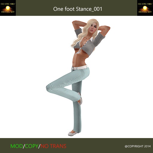 One foot Stance