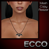 .ECCO:. Gone Batty Necklace