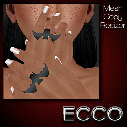 .ECCO:. Gone Batty Rings