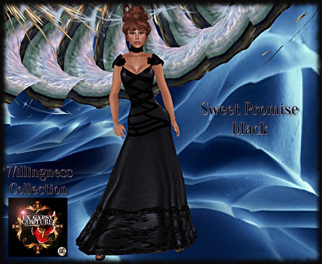 GYPSY COUTURE: Willingness Collection: Sweet Promise blac (bag)