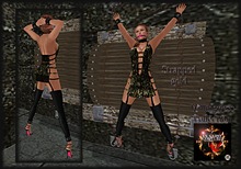 GYPSY COUTURE: Willingness Collection: Strapped gold (bag)