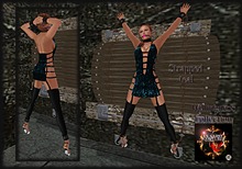 GYPSY COUTURE: Willingness Collection: Strapped teal (bag)