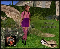 GYPSY COUTURE: Willingness Collection: RESTING purpl&pink (bag)