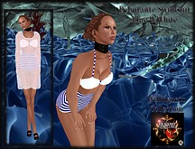 GYPSY COUTURE: Willingness Collection: Deb Swim-blue&whi (bag)
