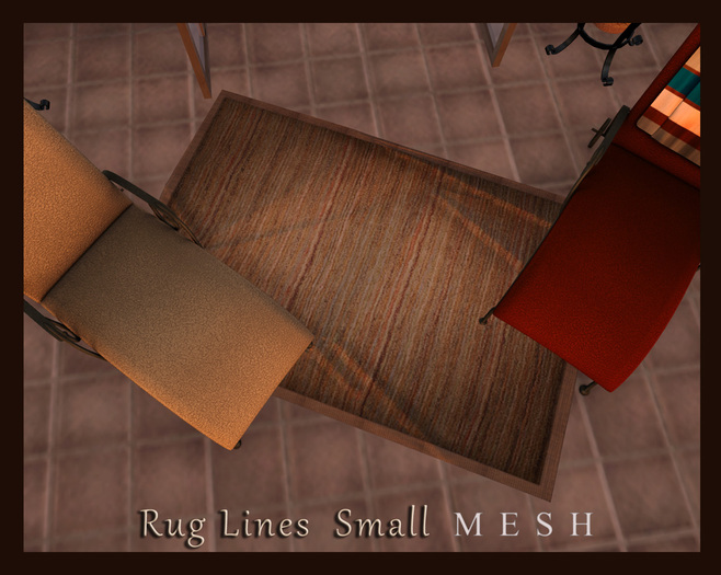 RUG LINE BEIGE SMALL