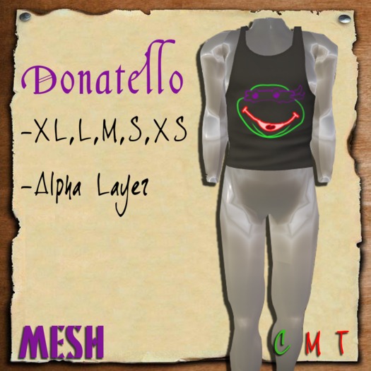 *PP* Donatello Mesh Tank