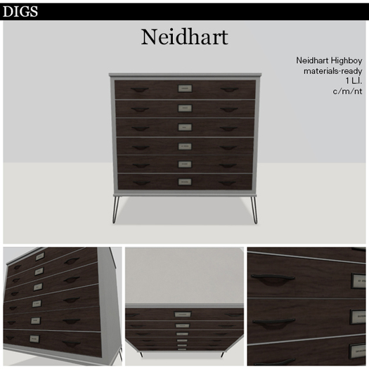 DIGS - Neidhart Highboy [MESH]