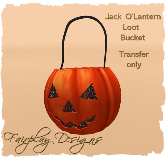 ~JackOLantern  Loot Bucket~