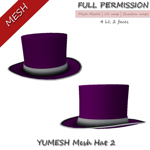 YUMESH mesh Hat #2 Full Perm
