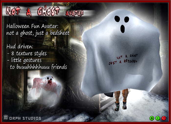 0o Morph Not A Ghost Avatar - Halloween 2014