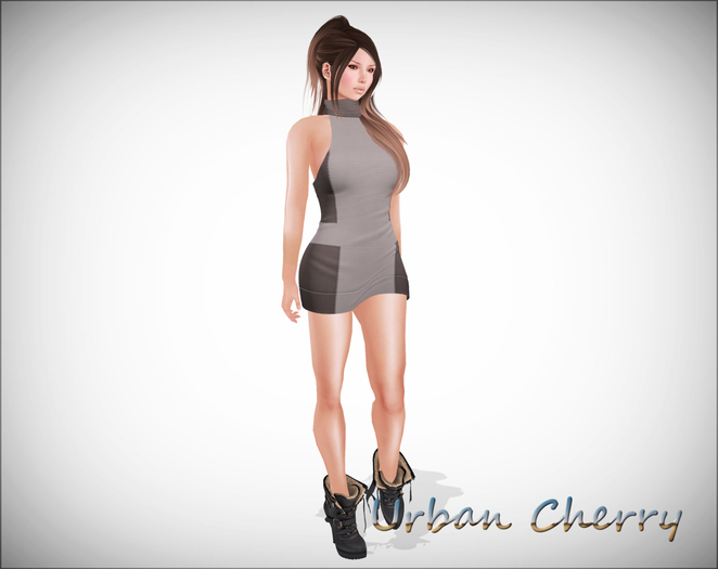 ***Urban Cherry*** Irena Mesh Dress #2