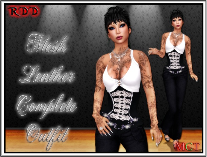 Mesh Leather Complete Outfit