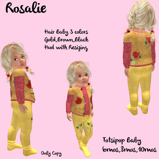 Totsipop hair Rosalie DEMO