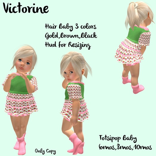 Totsipop Hair Victorine DEMO