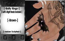 [Kaos] Batty Rings - Brown